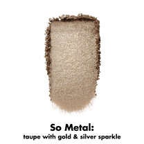 Fine as Fleck Glitter Eyeshadow, new shade! - So Metal - Taupe with Gold & Silver Sparkle