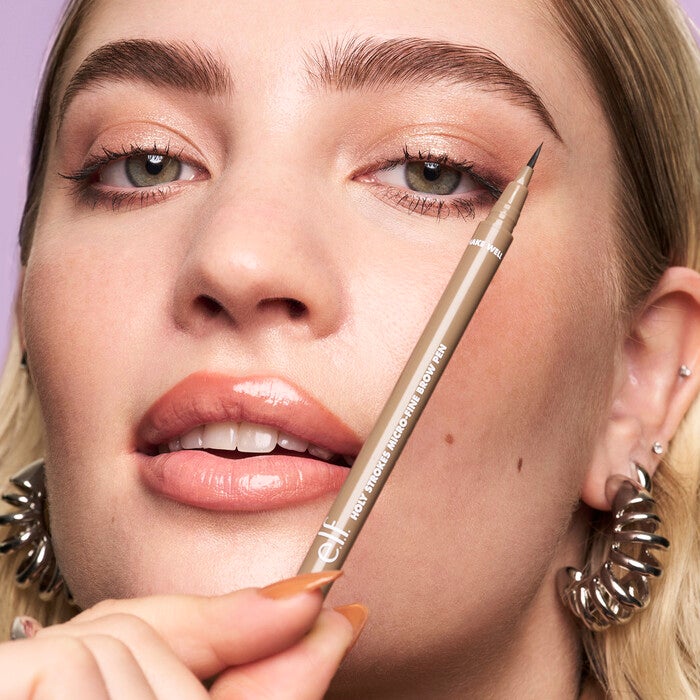 Holy Strokes Micro-Fine Brow Pen, Neutral Brown