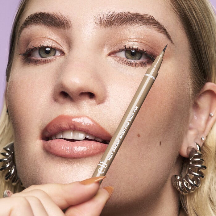 Holy Strokes Micro-Fine Brow Pen, Neutral Brown
