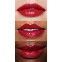 No Regrets: Blue Red Lipstick Shade Lip Chart