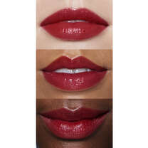 No Regrets: Blue Toned Red Lipstick Shades on Lips
