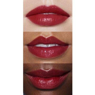 O FACE Satin Lipstick, No Regrets - Blue Red