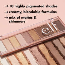 Perfect 10 Shimmer and Matte Creamy Blendable Eyeshadow Palettes