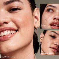 Before and After Using Acne Fighting Primer