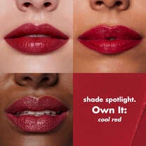 O Face Satin Lipstick, Own It - Cool Red