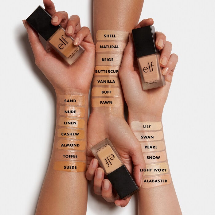 Flawless Satin Foundation, Buttercup - light with warm yellow undertones