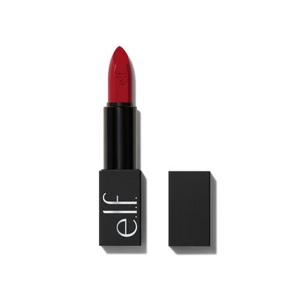  O FACE Satin Burnt Deep Red Lipstick