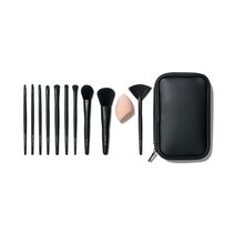 Full Face and Eye Makeup Brush and Sponge Set