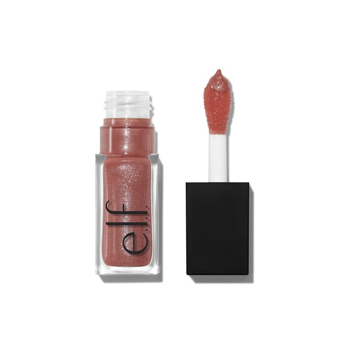 e.l.f. Princess Cut Pink Beige Glow Reviver Lip Oil Glimmer