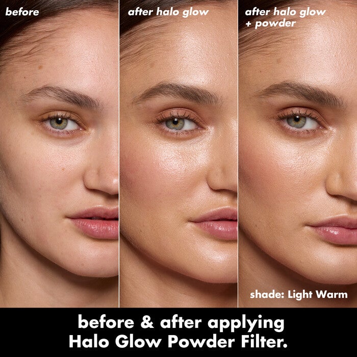 Halo Glow Powder Filter, Light Warm