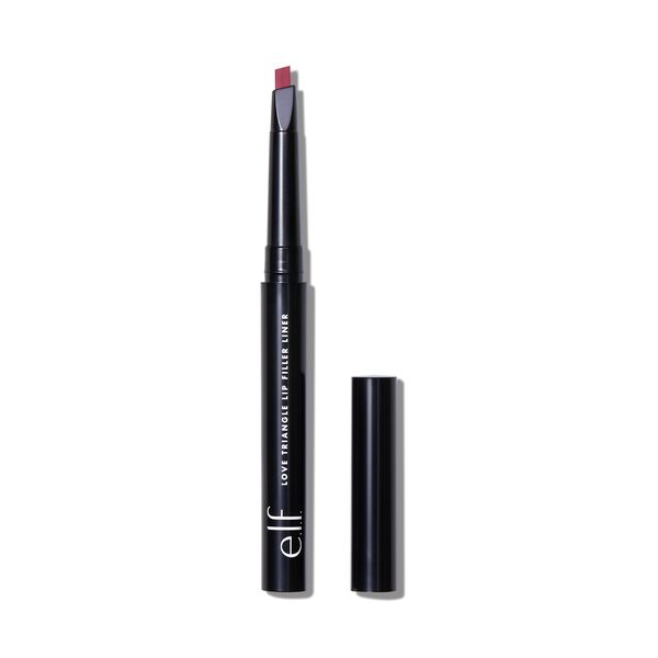 e.l.f. Cosmetics Love Triangle Lip Filler Liner In Hot Pink - Vegan and Cruelty-Free Makeup