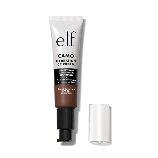 e.l.f. Cosmetics Camo Hydrating CC Cream In Rich 640 W - Vegan and Cruelty-Free Makeup