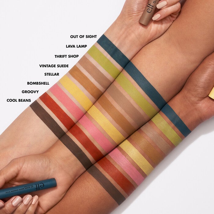 No Budge Eyeshadow Stick Arm Swatches