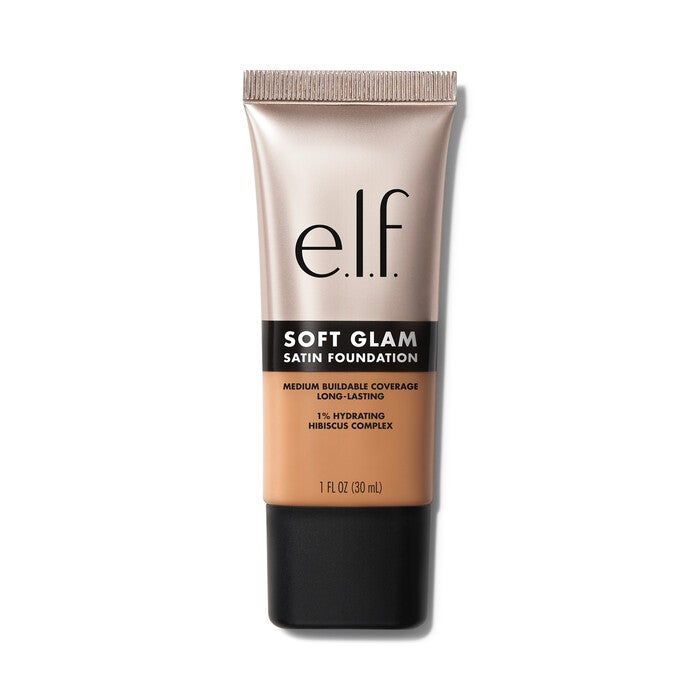 Soft Glam Satin Foundation, 44 Tan Cool - tan with cool undertones