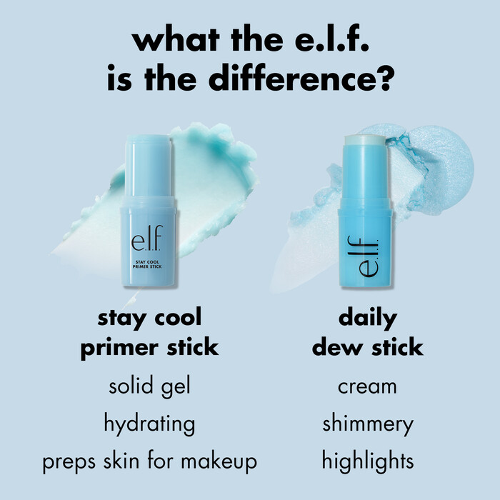 Stay Cool Primer Stick vs Daily Dew Stick Difference