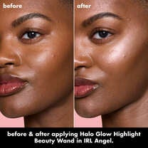 Halo Glow Highlight Beauty Wand, Pink Prism - Pink to Purple Shift