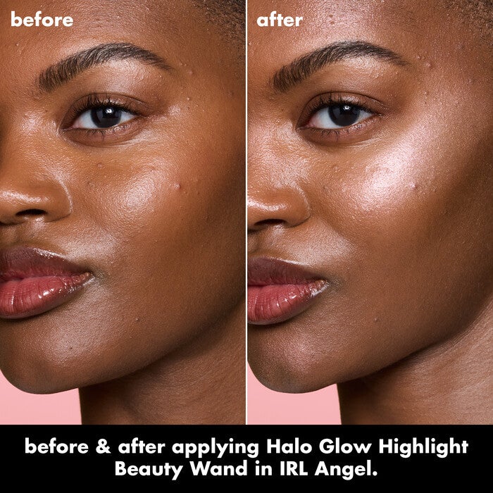 Halo Glow Highlight Beauty Wand, Pink Prism - Pink to Purple Shift