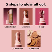 Order to Apply Halo Glow Makeup to Glow All Out!