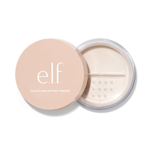e.l.f. Cosmetics Halo Glow Setting Powder In light pink - Vegan and Cruelty-Free Makeup