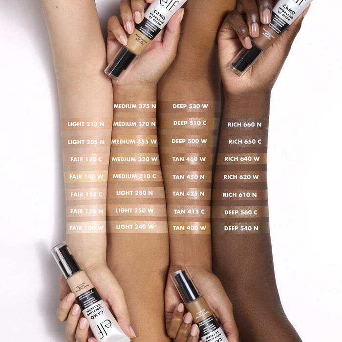 Hydrating Camo CC Cream, Light 205 N - light with neutral undertones