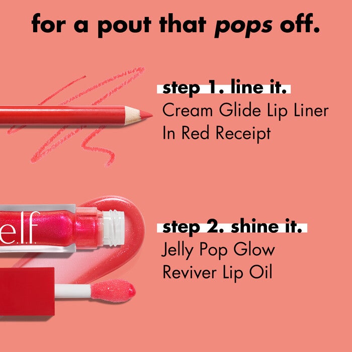 Pop Your Pout With Red Lip Liner and Jelly Pop Tinted Lip Oil