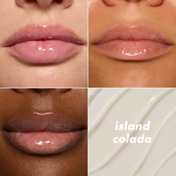  Island Colada Flavored Glow Reviver Melting Lip Balm on All Skin Tones