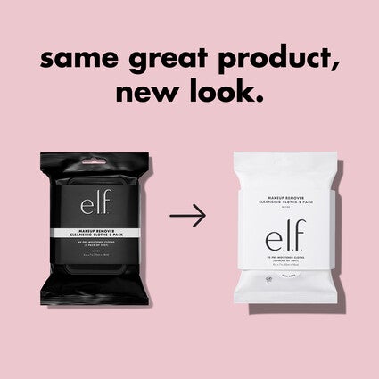 Makeup Remover Cleansing Cloths - 2 Pack, 