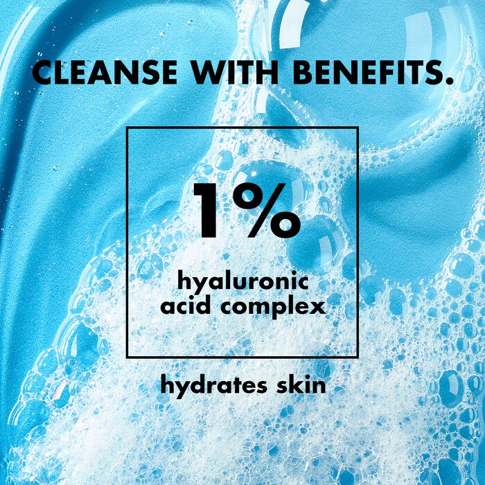 Clean Freak Daily Cleanser Benefits - 1% Hyaluronic Acid Complex Hydrates Skin