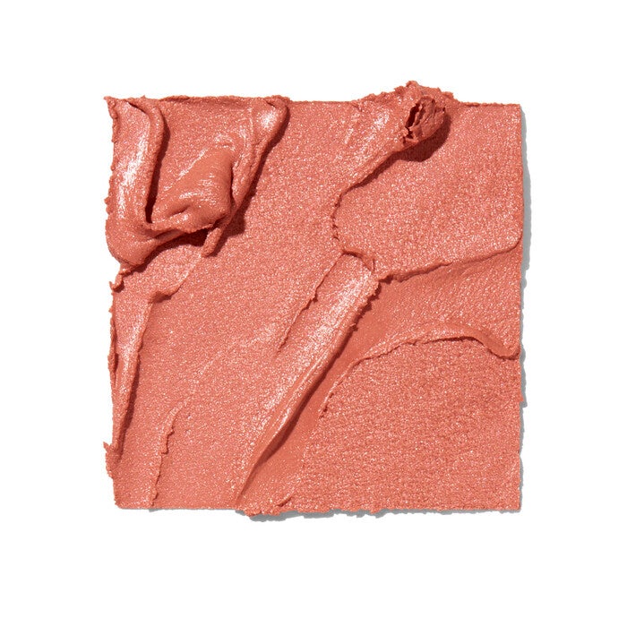 Multi-Use Light Peach Makeup Stick - Glistening Peach Swatch