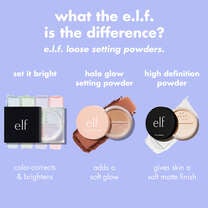 Comparison of the Different e.l.f. Loose Setting Powders