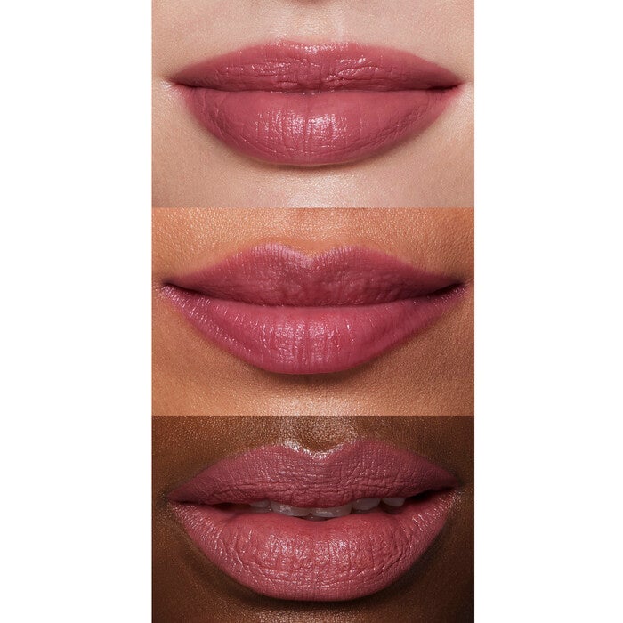 O FACE Satin Lipstick, Pleased - Muted Rosy-Tinted Pink