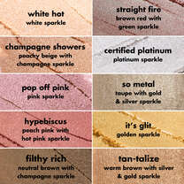 Fine as Fleck Glitter Eyeshadow, new shade! - Hypebiscus - Peach Pink with Hot Pink Sparkle
