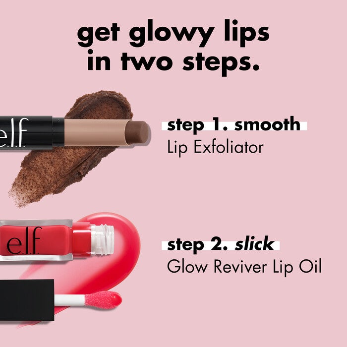 Glow Reviver Lip Oil, It's Giving Guava - Peachy Pink