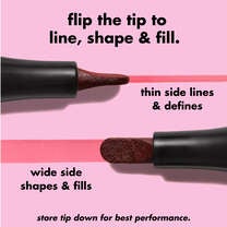 How To Use the Lip Stain Marker Tip to Define, Shape and Fill Your Lips