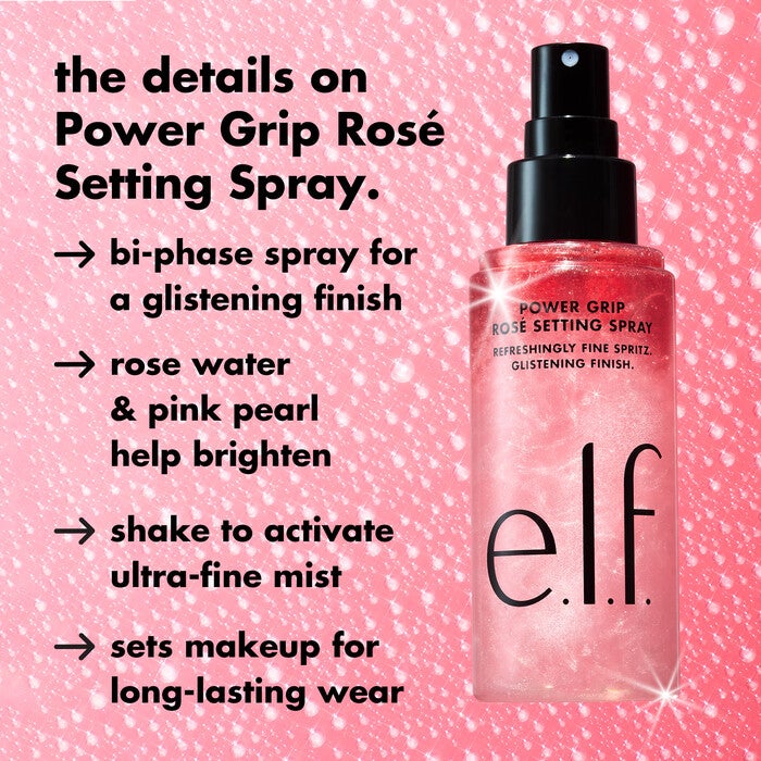 Power Grip Rosé Setting Spray, 
