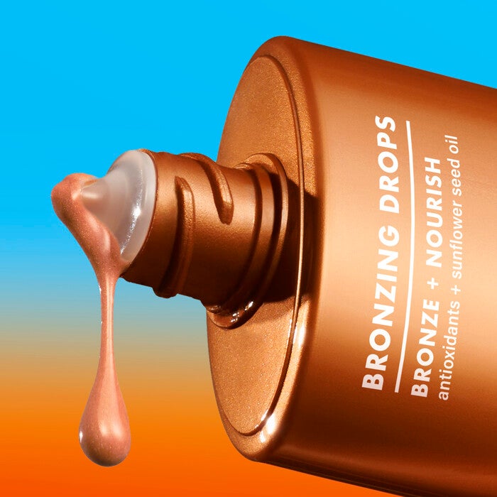 Bronzing Drops, 1 - Rose Gold with Rose Gold Shimmer - Fair to Medium Skin Tones