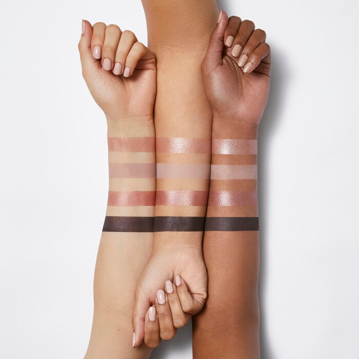 Rose Water Eyeshadow Palette Arm Swatches
