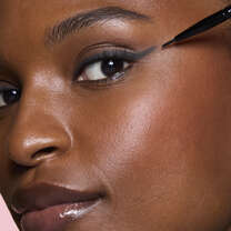 Creating a Wing Using the Ultra Fine Eyeliner Brush