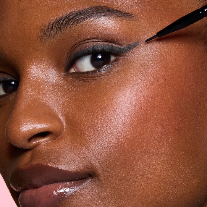 Creating a Wing Using the Ultra Fine Eyeliner Brush