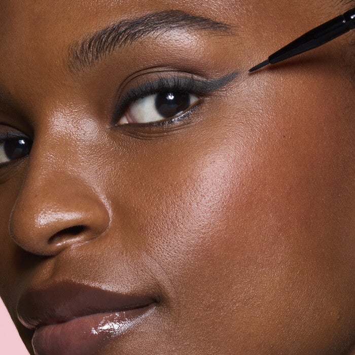 Creating a Wing Using the Ultra Fine Eyeliner Brush