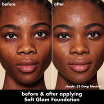 Soft Glam Satin Foundation, 53 Deep Neutral - deep with neutral undertones
