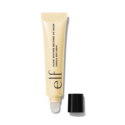 Glow Reviver Melting Lip Balm, Vanilla Soft Serve - Clear Glow Reviver Vanilla Lip Balm - Vanilla Soft Serve
