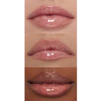 Champagne Glam Lip Plumping Gloss on Lips