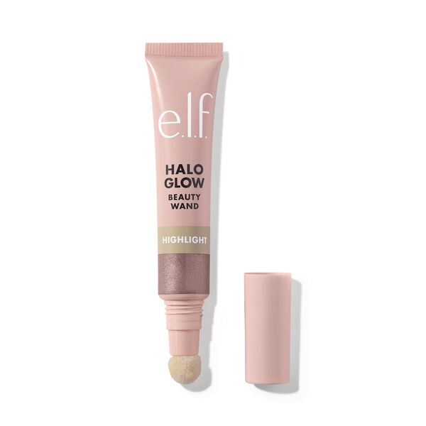 e.l.f. Cosmetics Halo Glow Highlight Beauty Wand In Rose Quartz - Vegan and Cruelty-Free Makeup