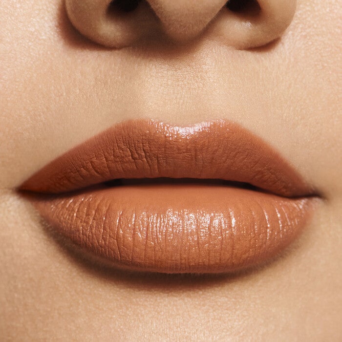 O FACE Satin Lipstick, Limitless - Medium Caramel Brown