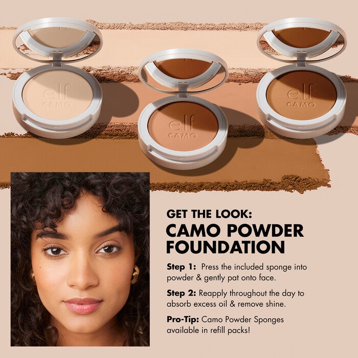 Camo Powder Foundation, Fair 150 C - fair with cool undertones