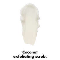 Coconut Lip Exfoliator Swatch and Texture