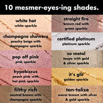 Fine as Fleck Glitter Eyeshadow, new shade! - Hypebiscus - Peach Pink with Hot Pink Sparkle