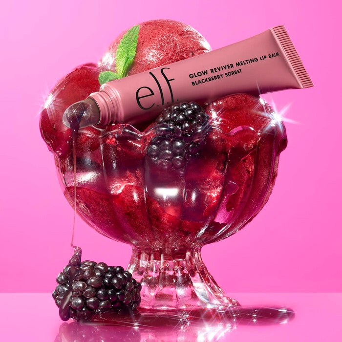 Glow Reviver Melting Lip Balm, Blackberry Sorbet - Black Cherry