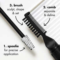 Laminating Gel Applicator Includes a Spoolie, Brush and Comb
